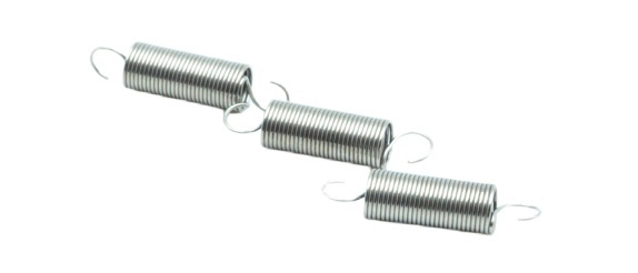 Galvanized Double Hook Slender Extension Spring